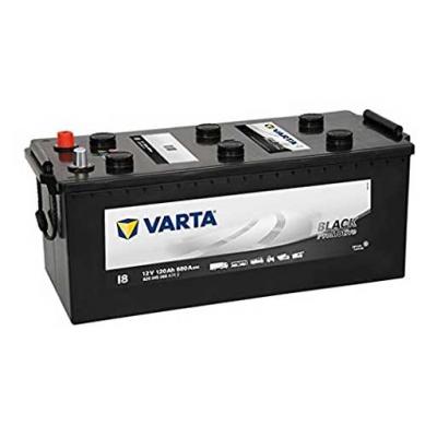 Varta Promotive Black I8 akkumulátor, 12V 120Ah 680A EU, teher